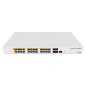Комутатор Mikrotik CRS328-24P-4S+RM